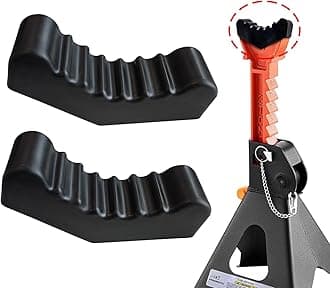 3Ton Car Jack Stand Pad Rubber Slotted Guard Support Block Lifting Lift Frame Rail Pinch Protector Anti-Slip Floor Cushion