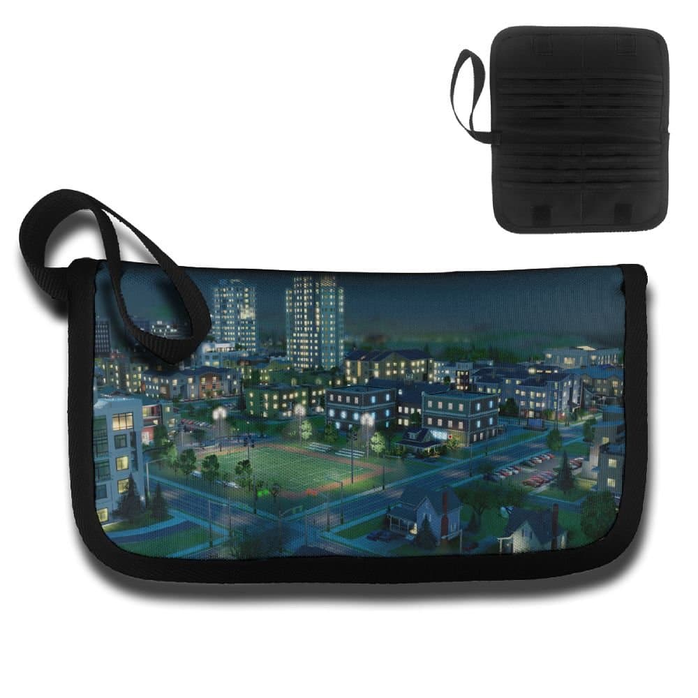 SimCity Building Multi-function Travel Document Receipt And Receipt Bag Fashion Printing Card Package