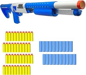 AGM MASTECH Catapult Rifle Lever Action Shotgun Soft Bullet Foam Dart Blaster - Shooting Game Educational Model for Kids, Boys, Girls and Adults