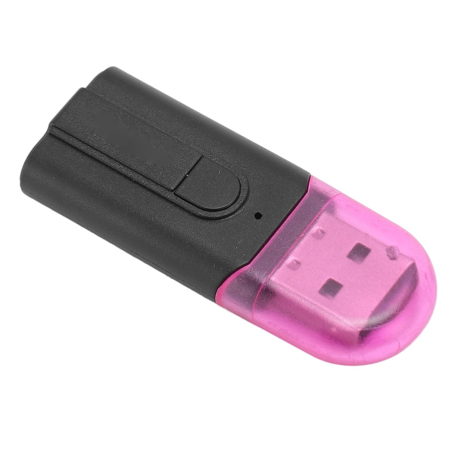 Stereo Music Receiver Adapter, Noise Reduction Low Latency Compact USB Car Adapter 3.5mm Aux Jack for PC for CD Player