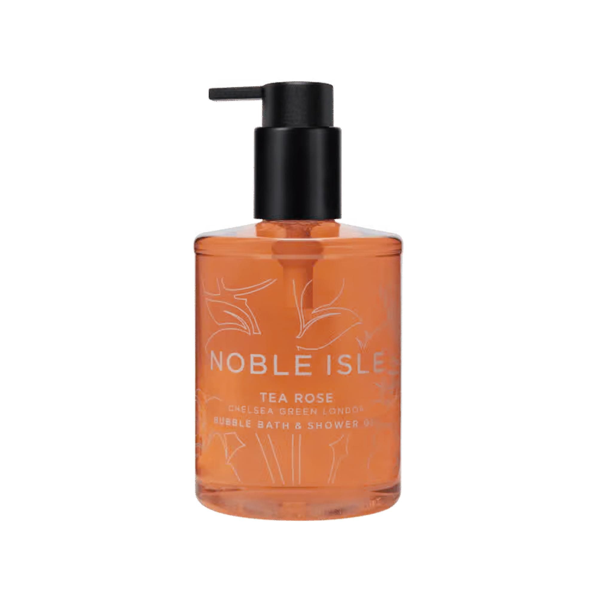 NOBLE ISLE Tea Rose Bubble Bath & Shower Gel 250ml