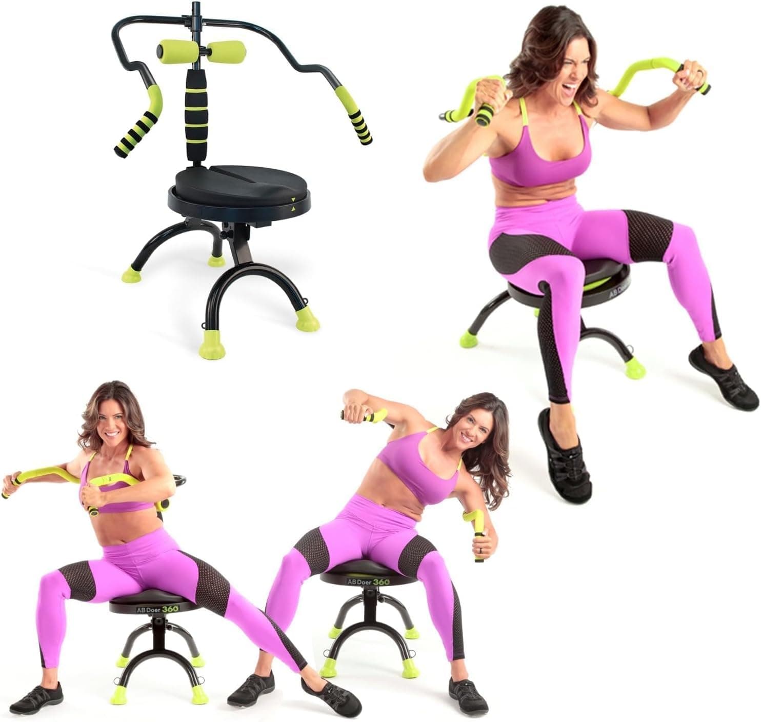 AB Doer 360 Ab Fitness Machine System - Basic Kit - Provides An Abdonimal And Muscle Activating Workout with Aerobics to Burn Calories and Workout
