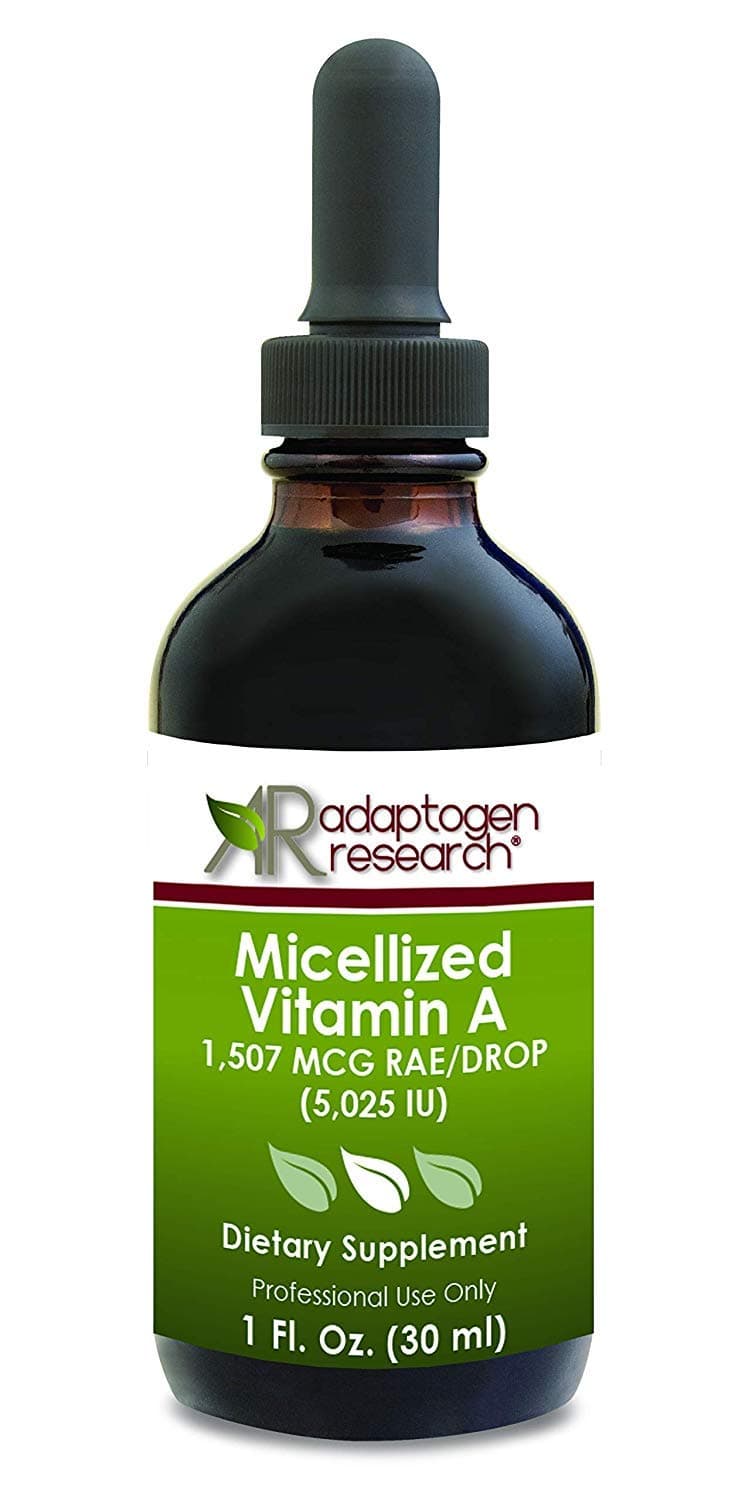 Micellized Vitamin A 1 oz | 5,025 IU Per Drop I Pure Vitamin A I Adaptogen Research…