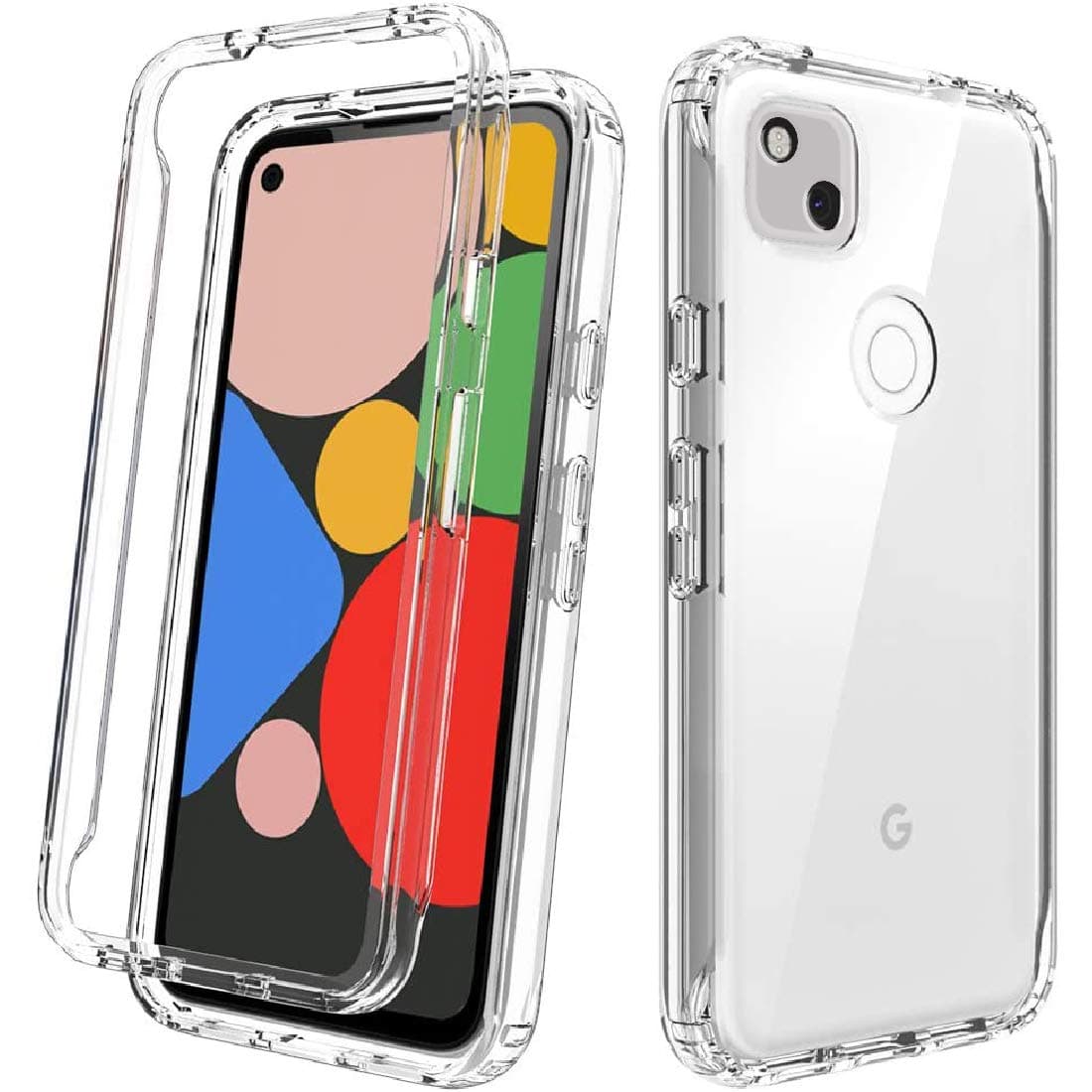 Back Cover for Google Pixel 4A (Silicone | Clear)
