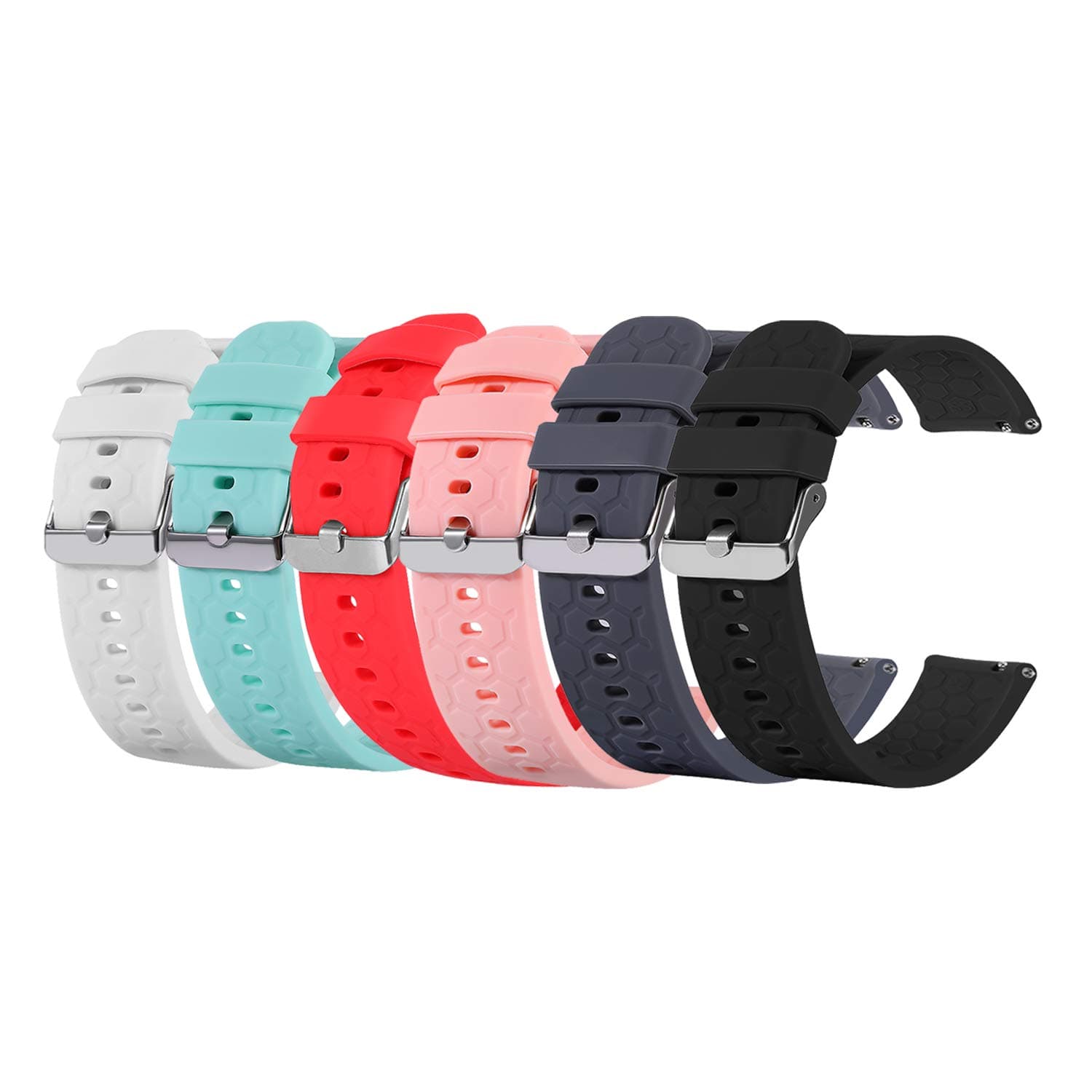 ChofitStraps Compatible with Reflex Active Series 6/5/4 Strap, Replacement Soft Silicone Bands for RA04-4013/RA05-4015/RA05-2022/RA06-2082 Wristband Colorful Armband