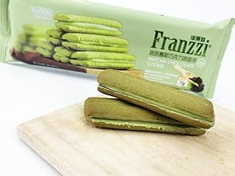 Matcha Chocolate Cookies – Japanese Green Tea & Rich Chocolate Flavor, Soft & Crunchy Texture, (70g Pack) – Gourmet Snack & Dessert Treat