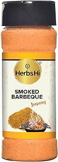 - Smoked Barbeque BBQ Seasoning for grilled vegetable, fries, nachos, paneer, chicken wings, eggs, meats, steaks, subs, burgers, sausage55 Gm X 1