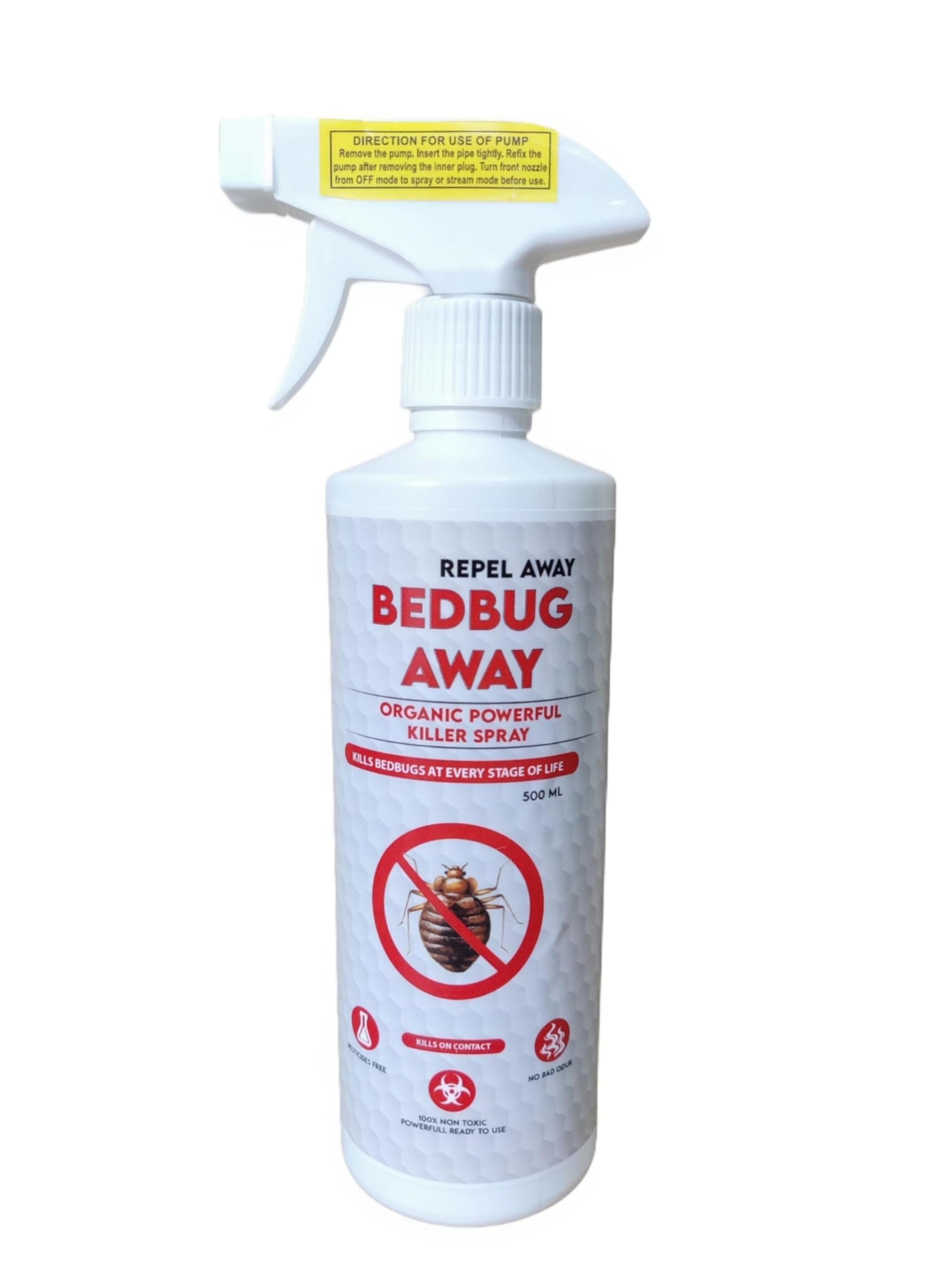 Bedbug Repellent Spray 250ml Most Powerful Instant action with Advanced Formula, Long Lasting Natural Fragnance Organic Natural Herbal Spray