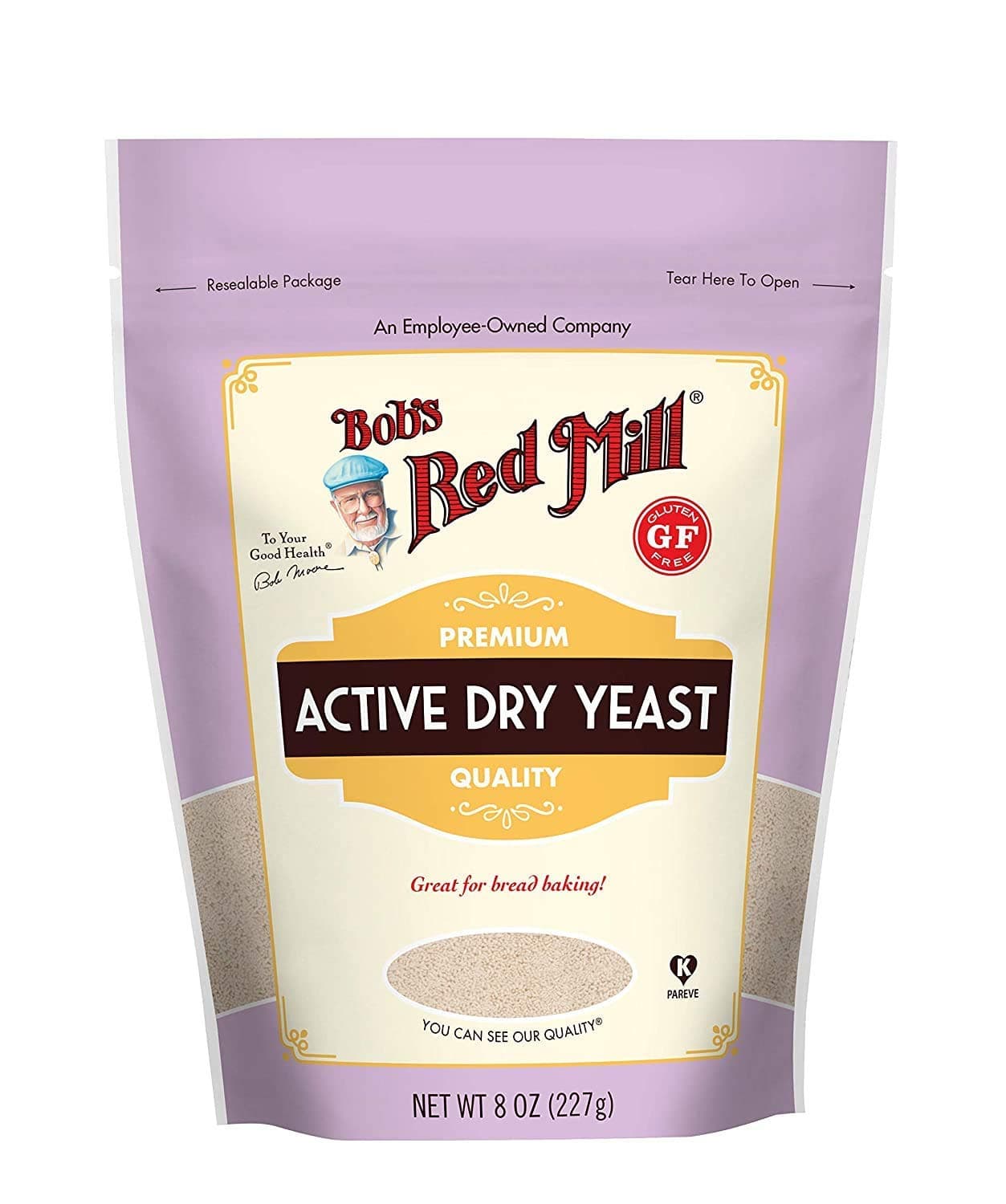 Active Dry Yeast 8 Ounce (Pack of 4)