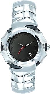 Unique Mens Watches Stylish Futuristic Collectible Male Wristwatch Analog Quartz Clock Date Waterproof Fashion Watch for Men