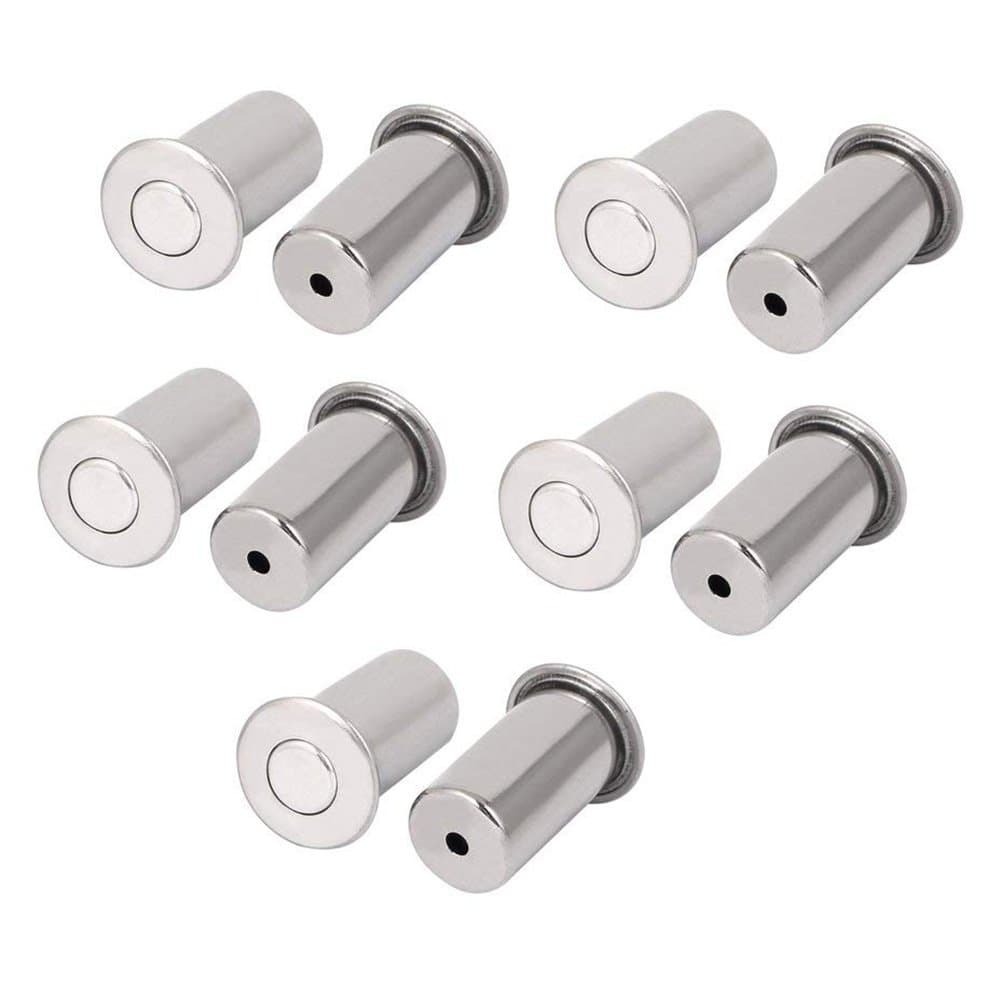 BTMB Dust Proof Strike Dust Remover Bolt Threshold,Pack of 10 (38mm Length)