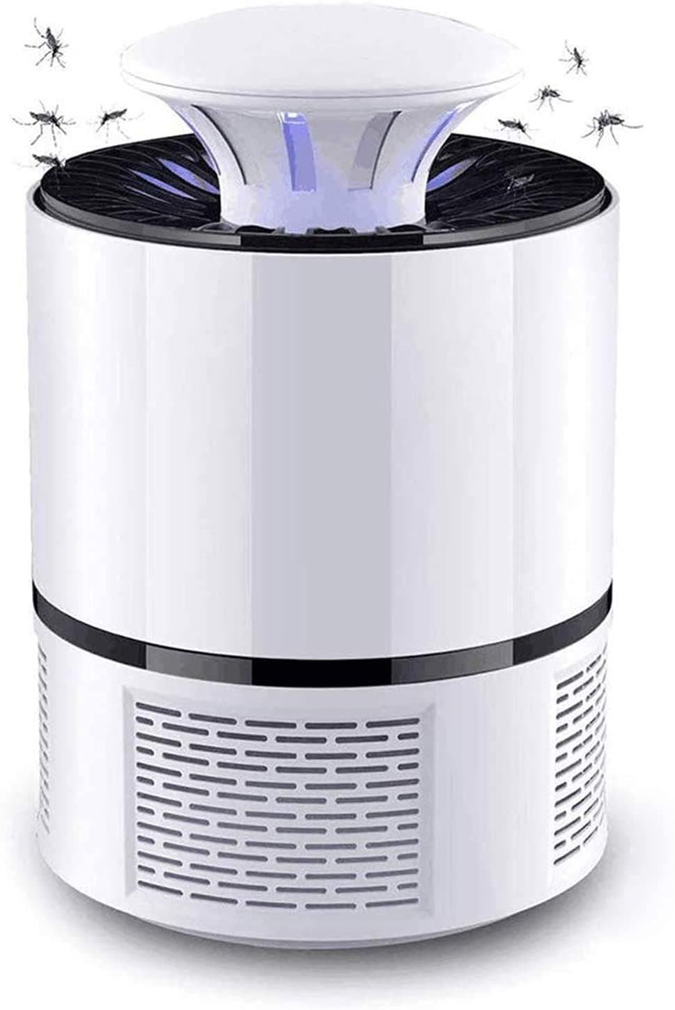 DARSHAN EXIM LED Bug Zapper Pest Control Square Anti Mosquito Killer Lamp 'Ceptics 3 Outlet Travel Adapter Plug Type H for Israe..