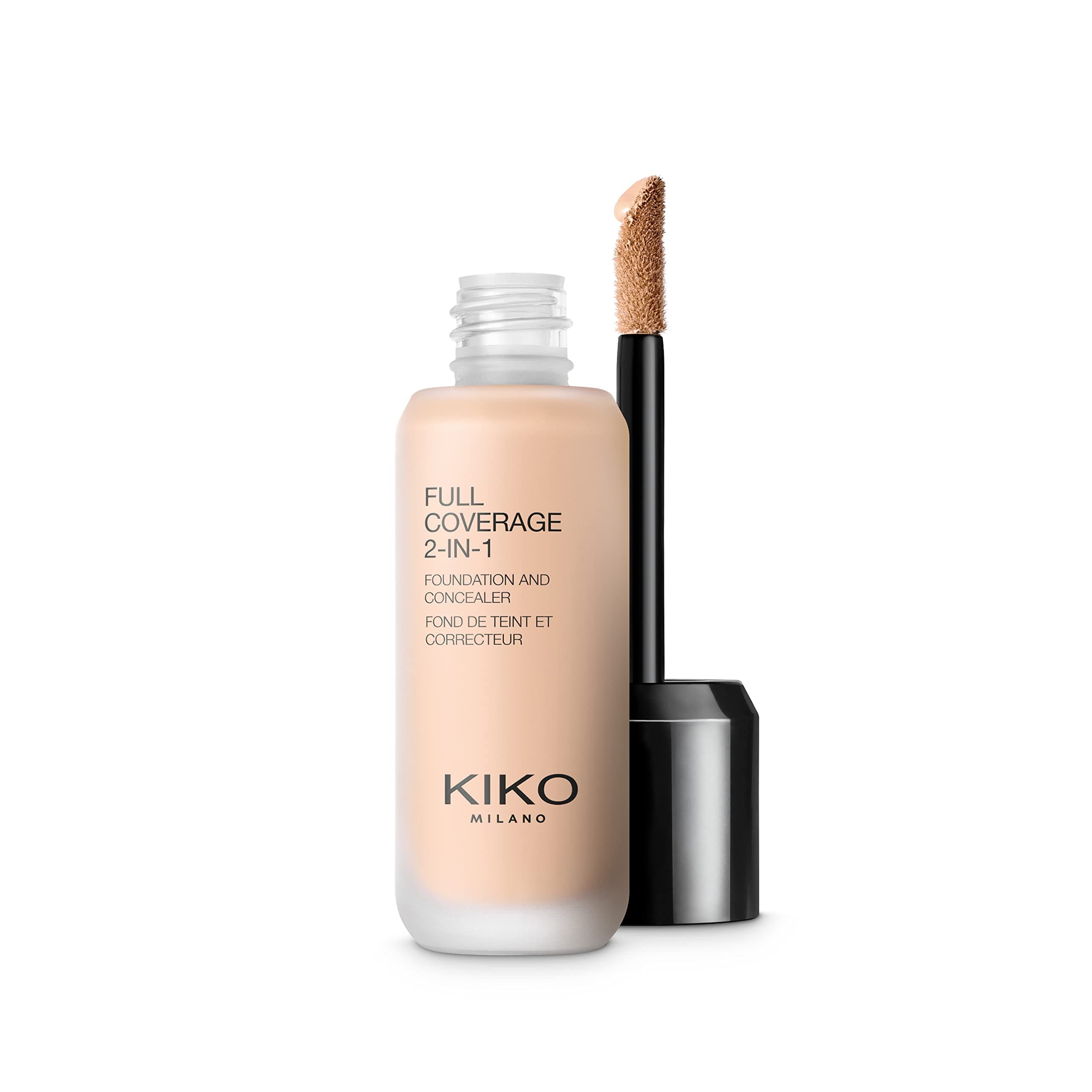 KIKO Milano Full Coverage 2 In 1 Foundation & Concealer Wr15 | 2 In 1 Foundation And Concealer, Superior Coverage