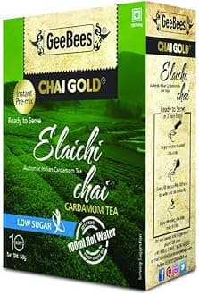 Instant Premix Elaichi Tea Low Sugar 80g