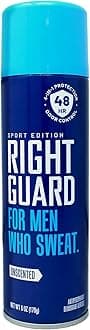 Sport Anti-Perspirant Deodorant Spray Unscented 6 oz