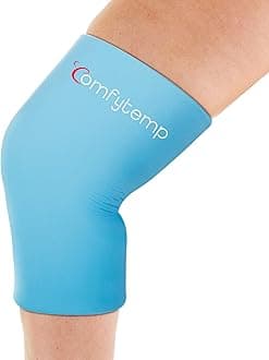 Comfytemp Elbow & Knee Ice Pack Wrap for Injuries, Compression Sleeve for Knees Replacement Surgery, Reusable Gel Hot Cold Pack Recovery for Knee, Elbow, Ankle, Arm, Calf, Leg, Wrist, Get Well Gift