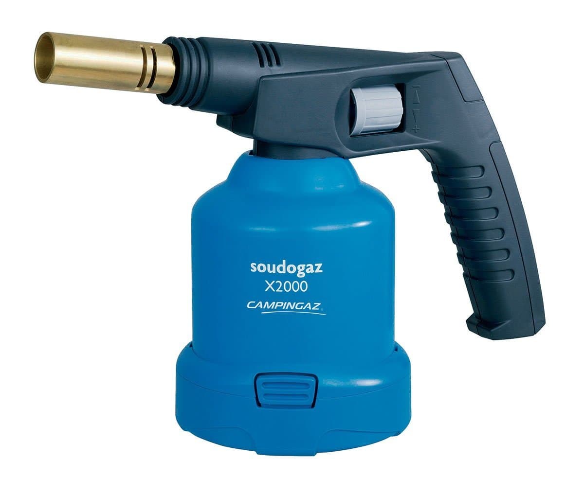 CampingazSoudogaz X 2000 lighter blue/black 2014 fire