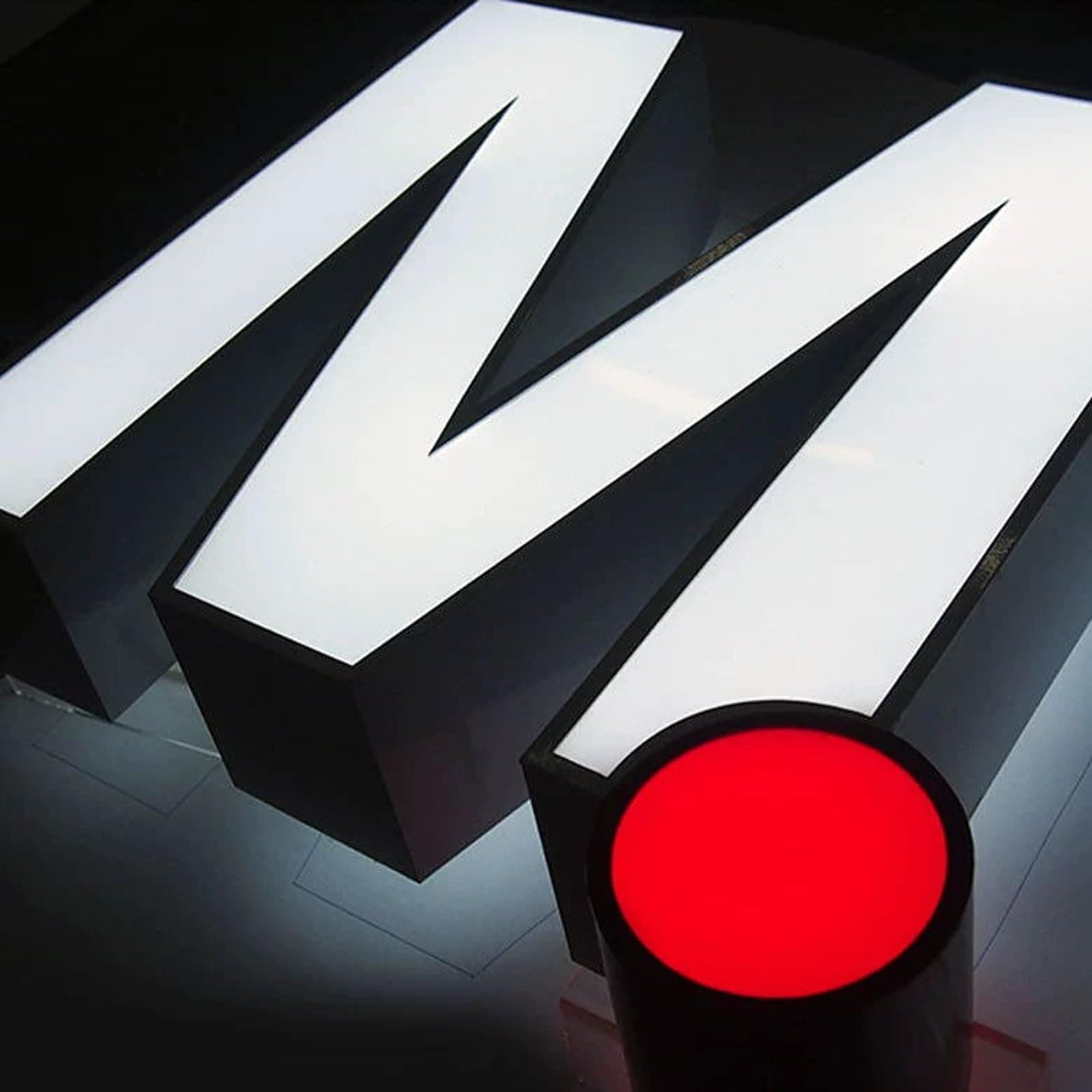 Customize Front-lit channel letters Resin Channel letters Front illuminated signs