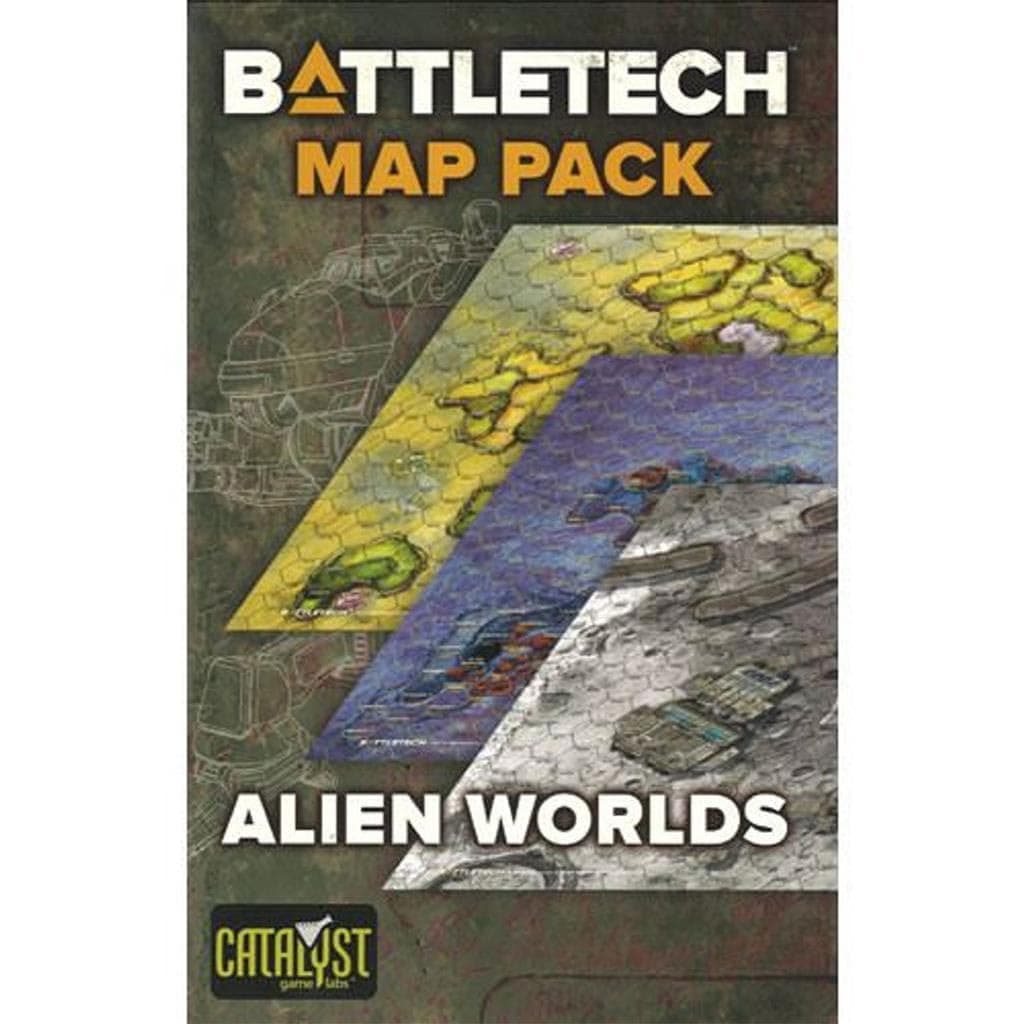 Catalyst Game Labs BattleTech | Map Pack | Alien Worlds | Expansion | Miniature Game Ages 14+