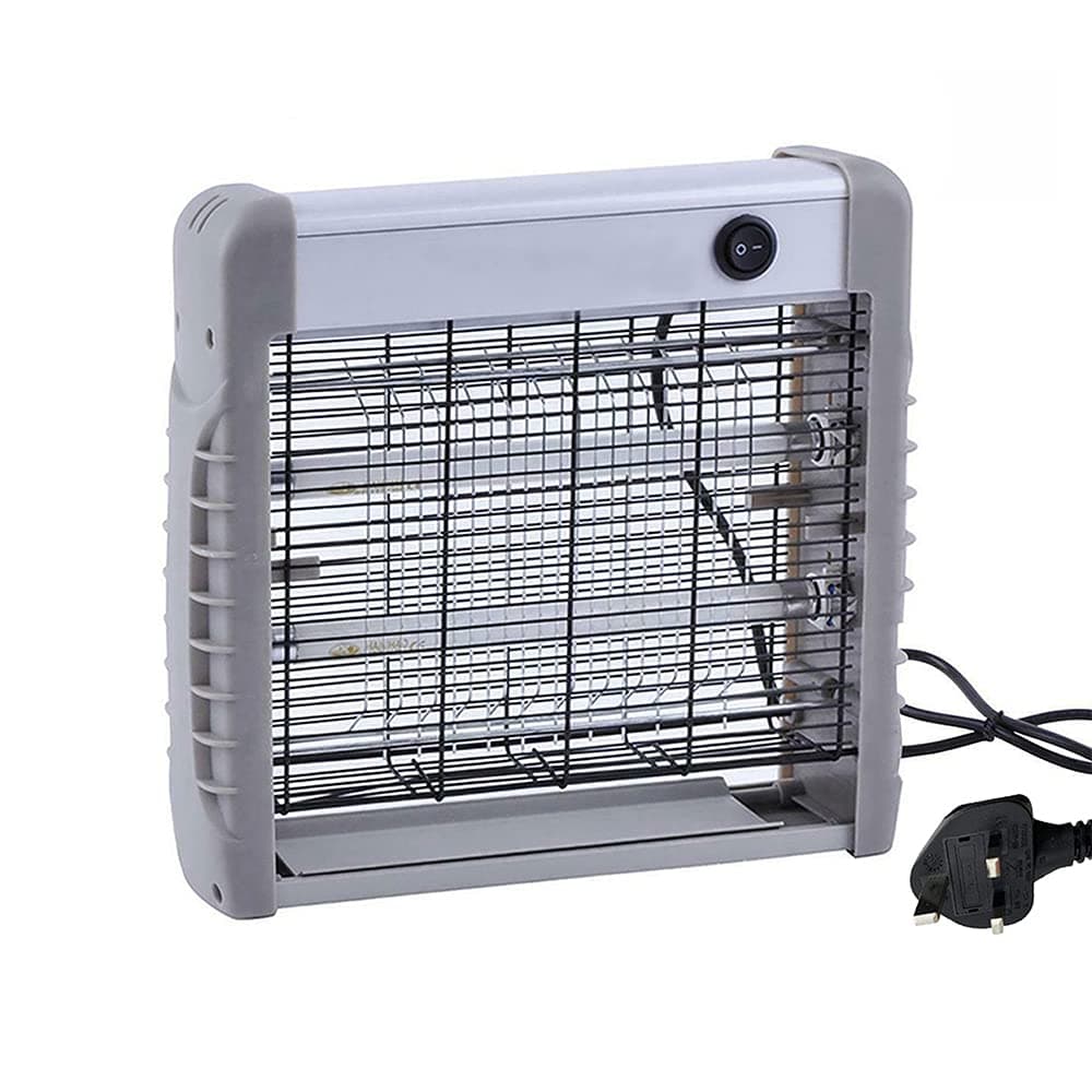 Crystals® Fly Zapper Electric Insect Killer, 2 UV light Attract to Zap Flying Insects - AC 220-230 Volts (12 Watt)