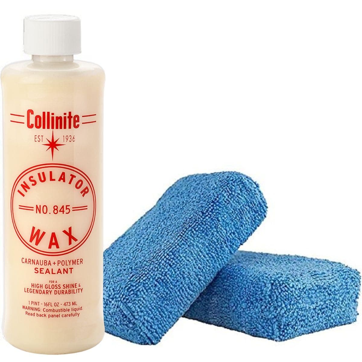 Collinite Liquid Insulator Wax #845 Combo