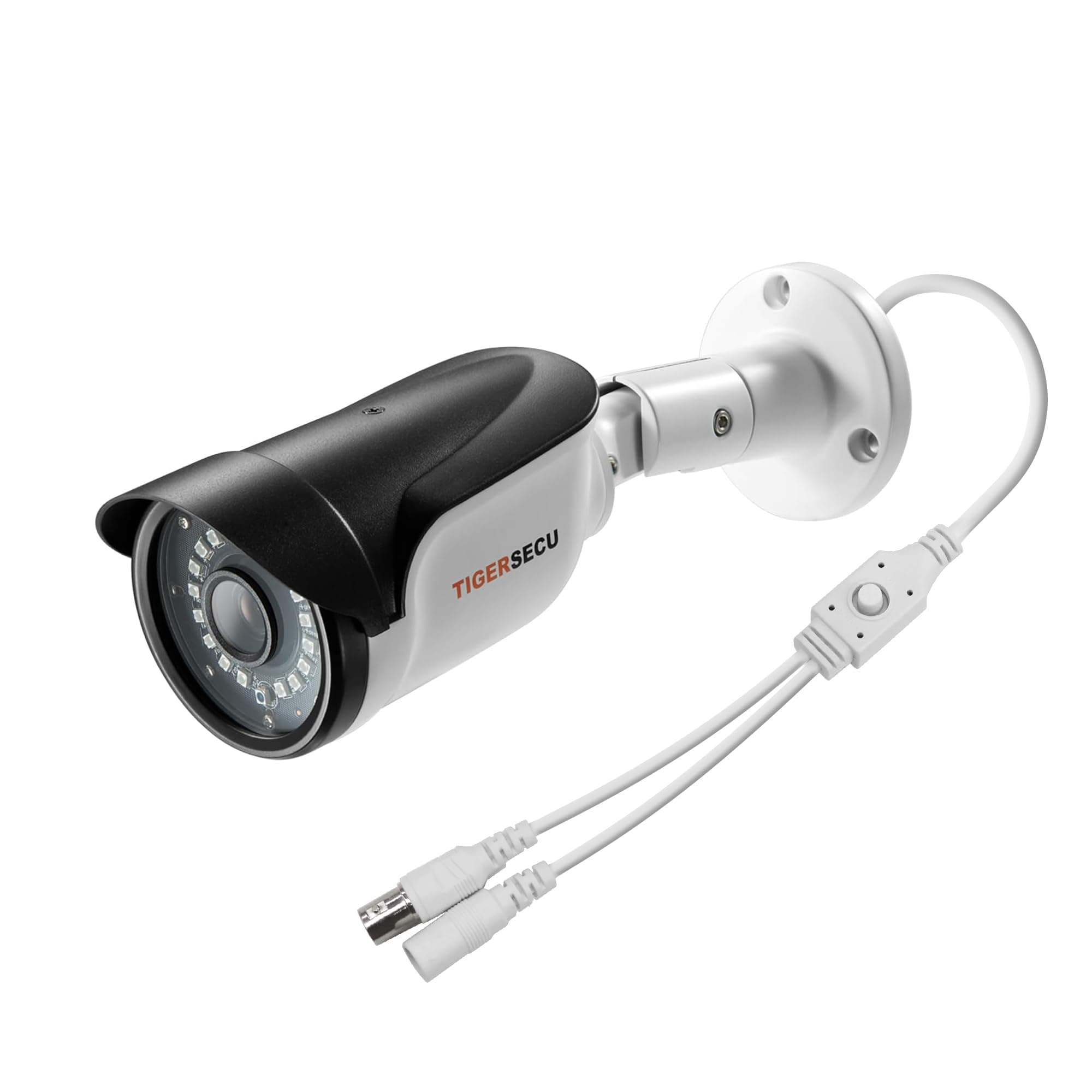 1080P Long Range Bullet Security Camera for DVR, Weatheproof for Indoor/Outdoor Use, Hybrid 4-in-1 OSD Switch for TVI/CVI/AHD/CVBS DVRs (Power Supply and Coaxial Cable Sold Separately)