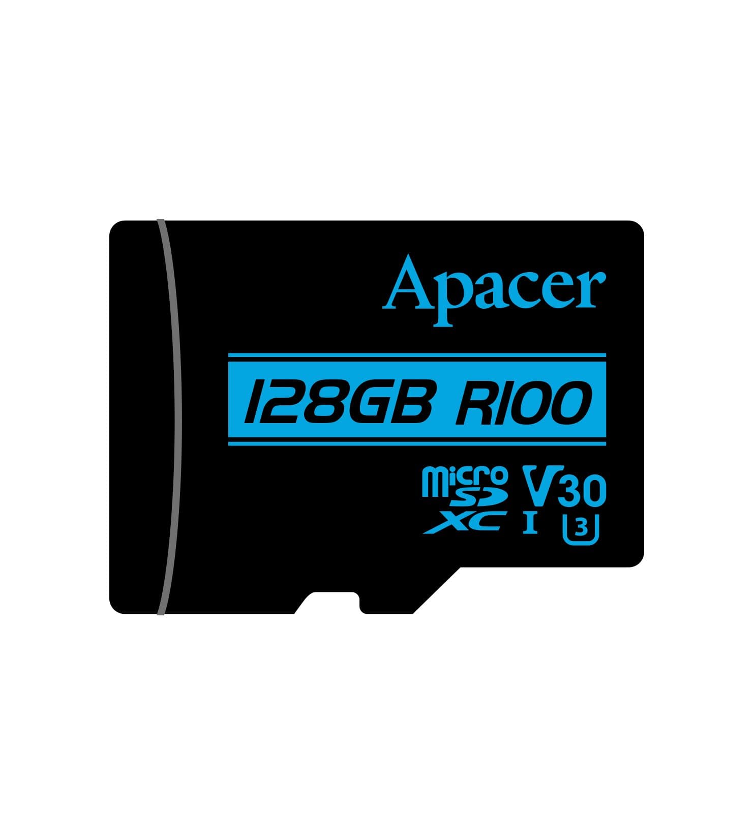 Micro SD Card 128GB Apacer SDXC UHS-I U1 Class 10 Memory Card = microSD + SD Adapter, Suitable for Camera, Android Phone and Tablet