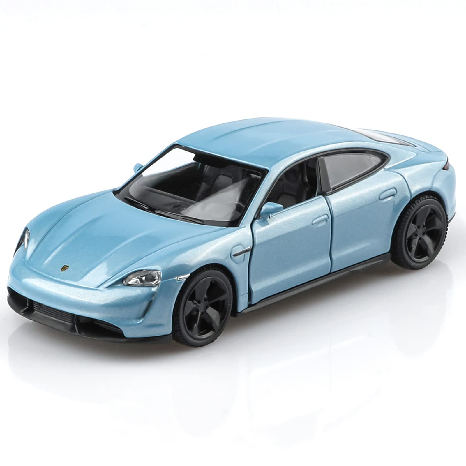 1/36 Scale Porsche Taycan Turbo Diecast Car Models,Pull Back Vehicles Toy Cars,Cars Gifts for Boys Girls