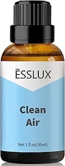 Clean Air Fragrance Oil - ESSLUX Aromatherapy Essential Scented Oils for Diffuser, Massage, Soap, Candle Making Scents, Perfume, Home Fragrance, 30 ml