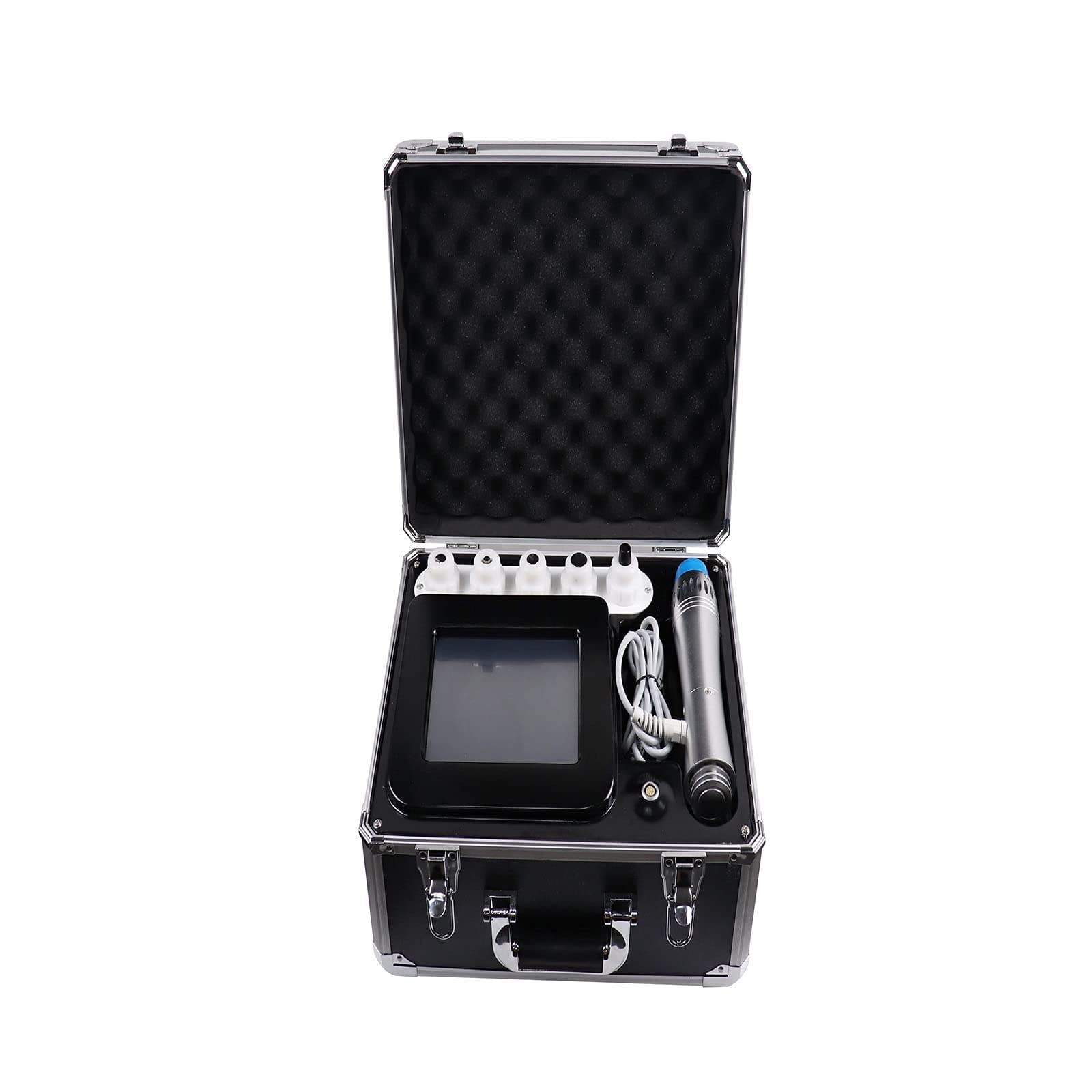 JUNZHEN Shockwave Therapy Machine ED Extracorporeal Shock Wave Therapy Apparatus Electromagnetic Shock Wave Pain Therapy Apparatus Massage Gun Fascia Gun For Muscle Relaxation