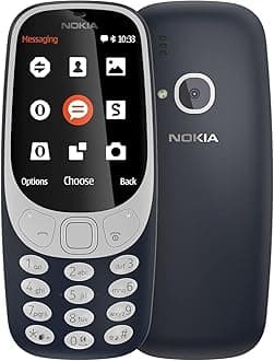 Nokia 3310 Dual SIM Keypad Phone with MP3 Player, Wireless FM Radio and Rear Camera | Dark Blue