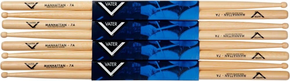 Vater Hickory Drum Stick Pre-pack Wood 7A