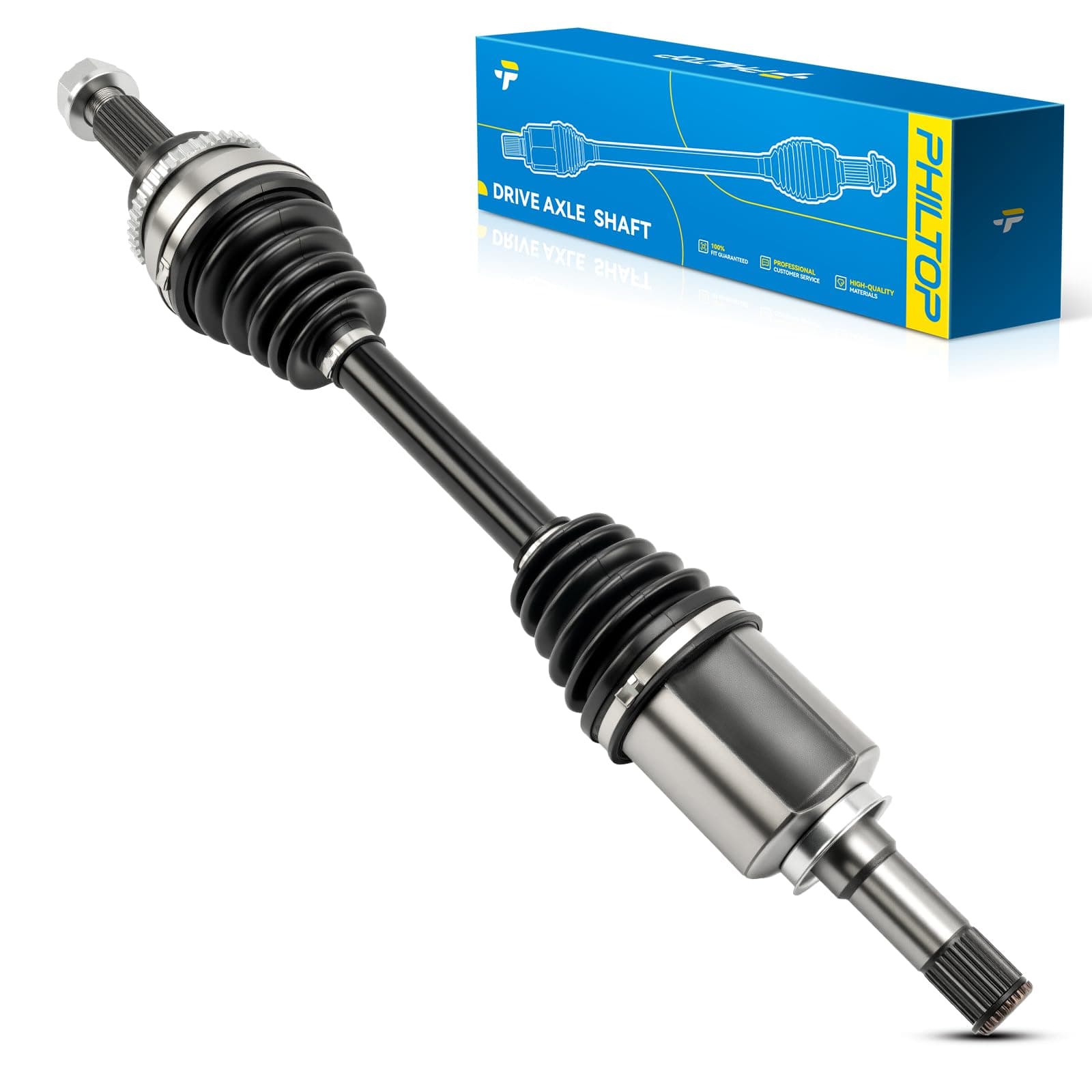 PHILTOP Front Left CV Axle for Ford Edge 2007-2014, Lincoln MKX 2007-2015, 66-2188 CV Axle Shaft 1 PCS