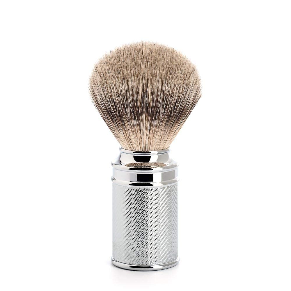 Traditional Chrome Silvertip Badger Shaving Brush