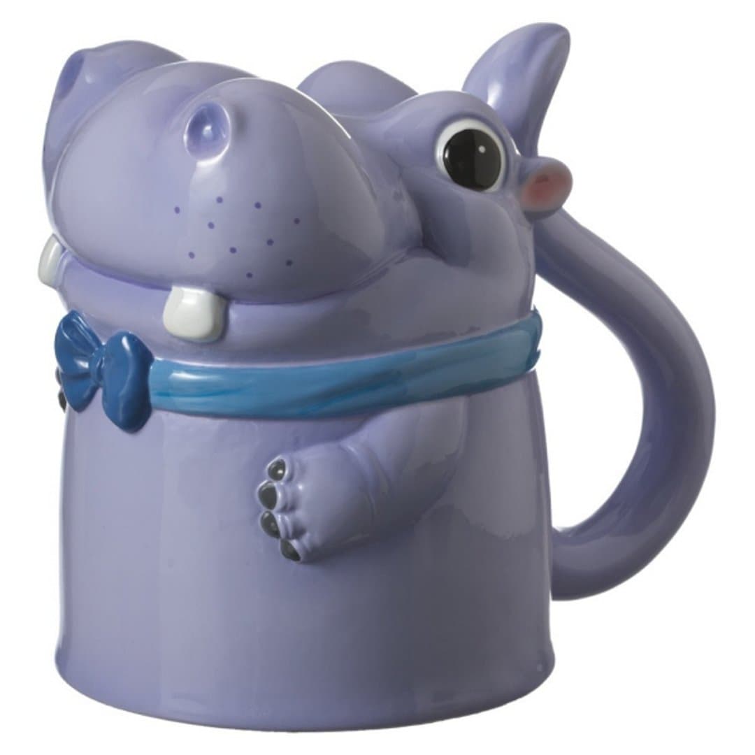 Midwest CBK - Topsy Turvy Upside Down Hippo Ceramic Mug