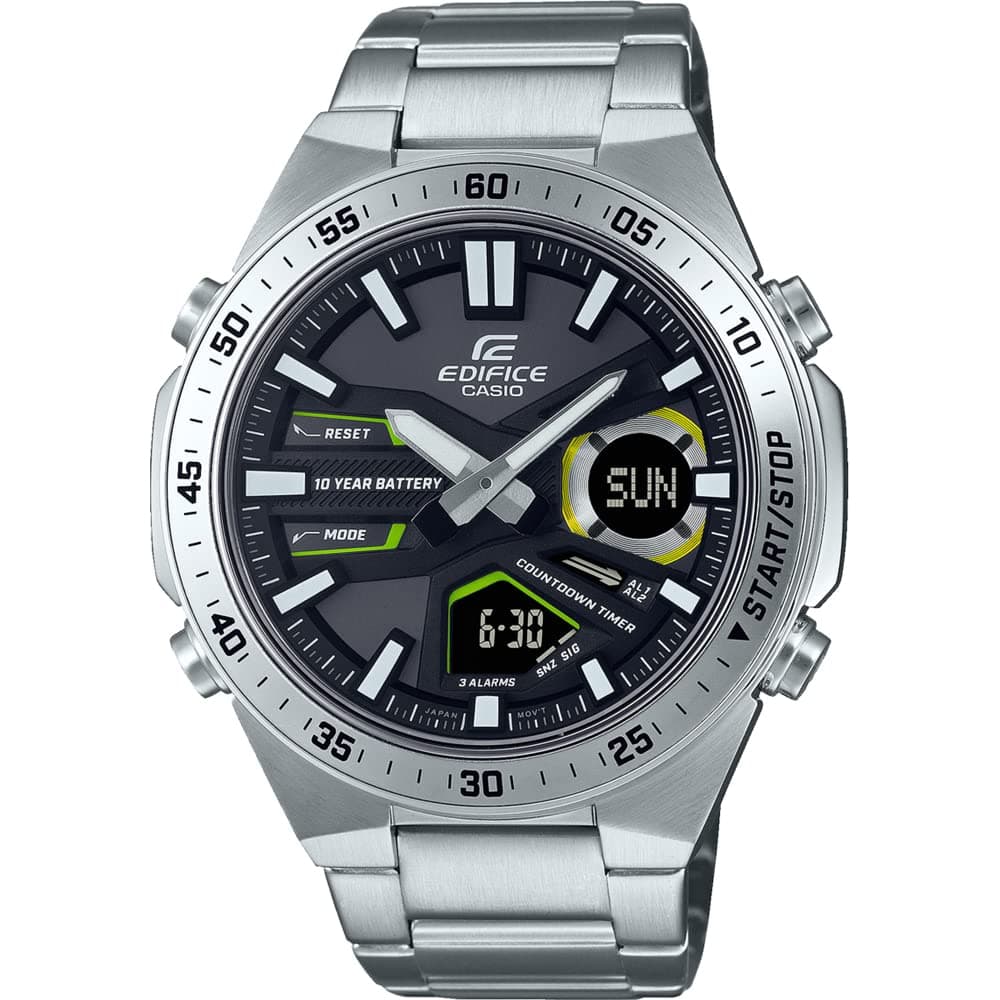 Watch EFV-C110D-1A3VEF, silver, Bracelet