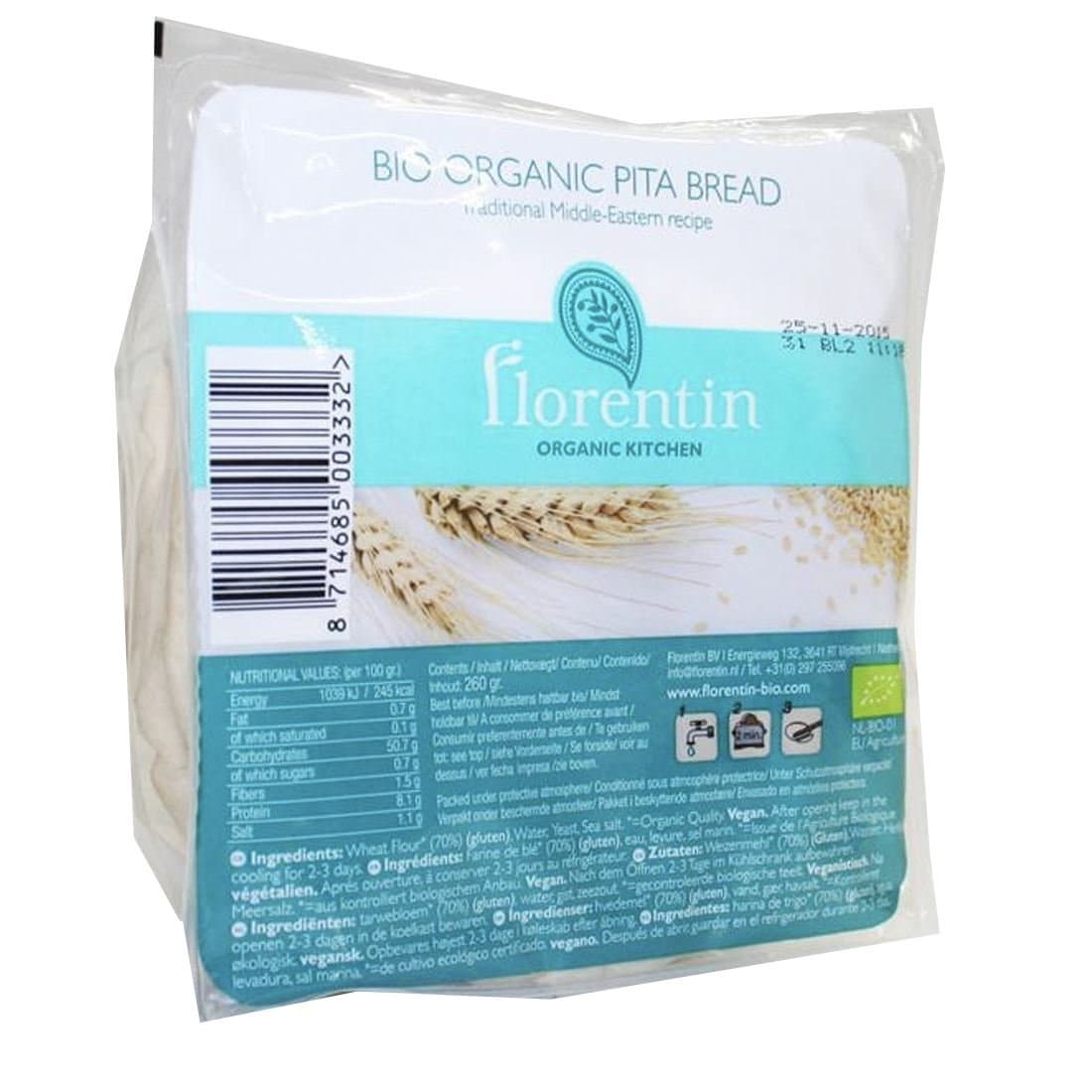 Florentin | Pitta Bread - white | 7 x 260g