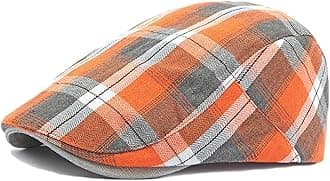 Newsboy Hats Adjustable Ivy Flat Cap Gatsby Cabbie Driving Beret for Men Women