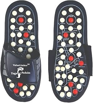 ValueLinkerValueLinker™ Acupressure Foot Massager Slippers | Perfect Foot Massager | Reflexology Massage for Blood Circulation | Overall Body Pain & Stress Relief | For Men & Women | Size - 7