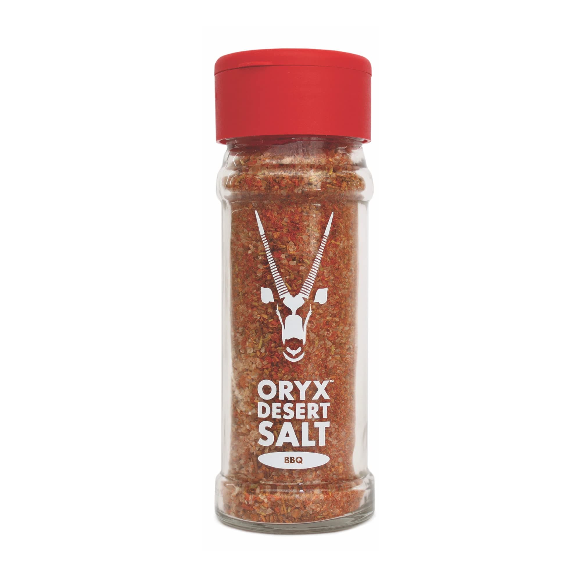 Oryx Desert Salt BBQ Blend Grinder by | Ceramic Grinder for | BBQ Seasoning Grilling Spices | Naturally Organic Gourmet | Kalahari | 2.29 oz. / 65g Grinder