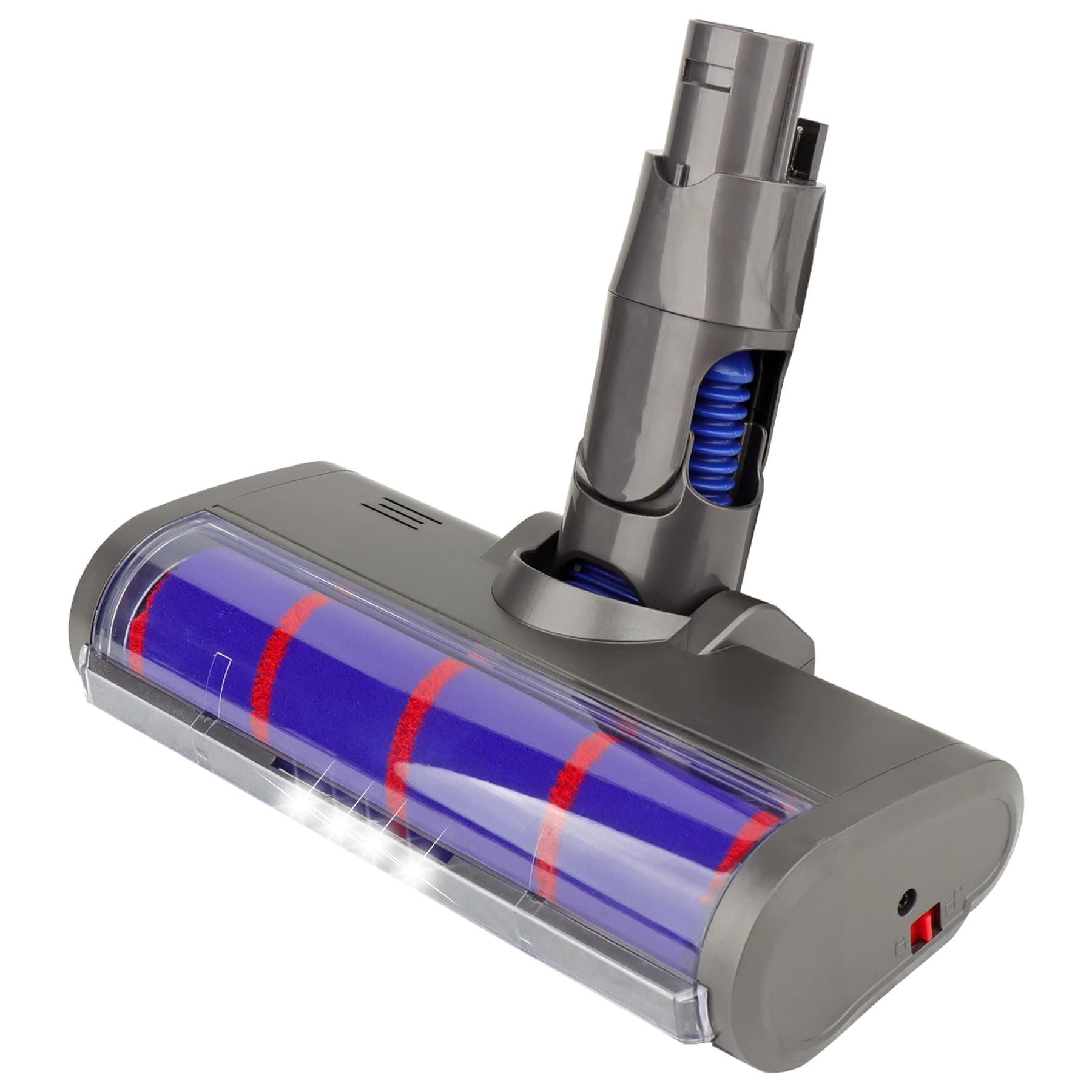 Replacement Soft Roller Cleaner Head for Dyson V6 Animal, V6 Fluffy, DC58, DC59, DC61, DC62, DC74 Cordless Vacuum Cleaner, Hard Floor Attachment
