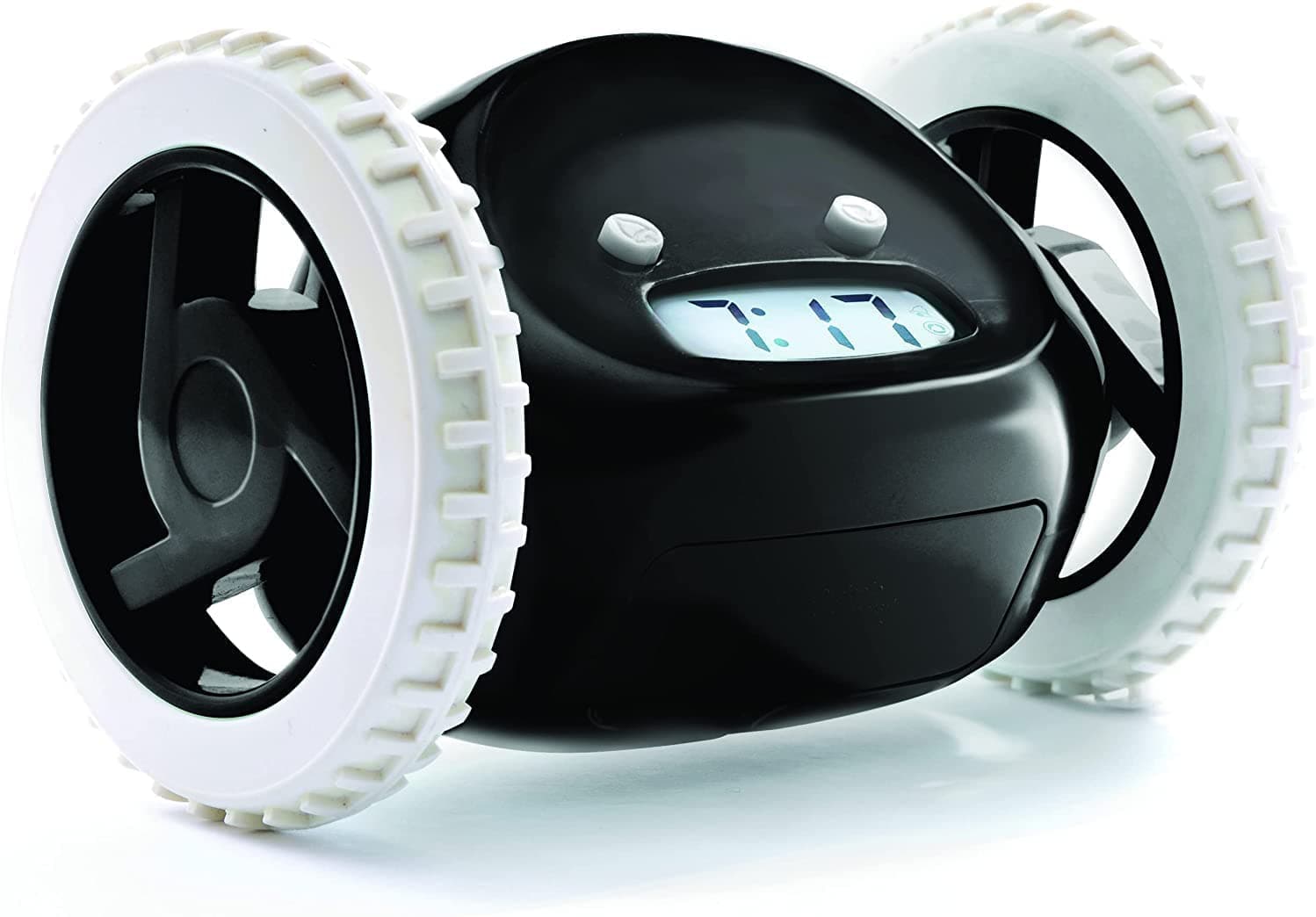 Loudest Cute Alarm Clock on Wheels for Deep Sleeper (Adults and Kids) | Alarm Clock that Rolls, Moves, Jumps and Run-away, forces you to wake up!!!
