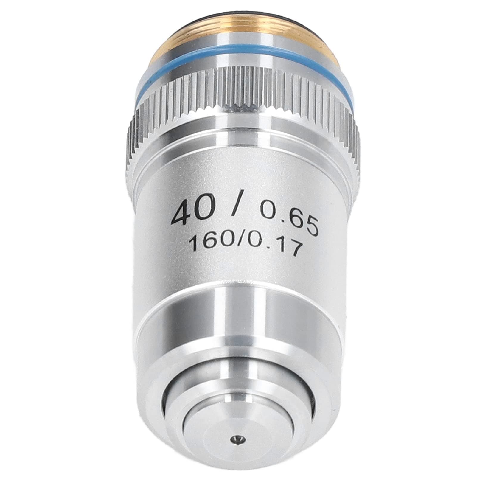 Achromatic Microscope Objective 40X Magnification Lens Biological Microscope Lens Replacement 20.2mm Interface Standard RMS