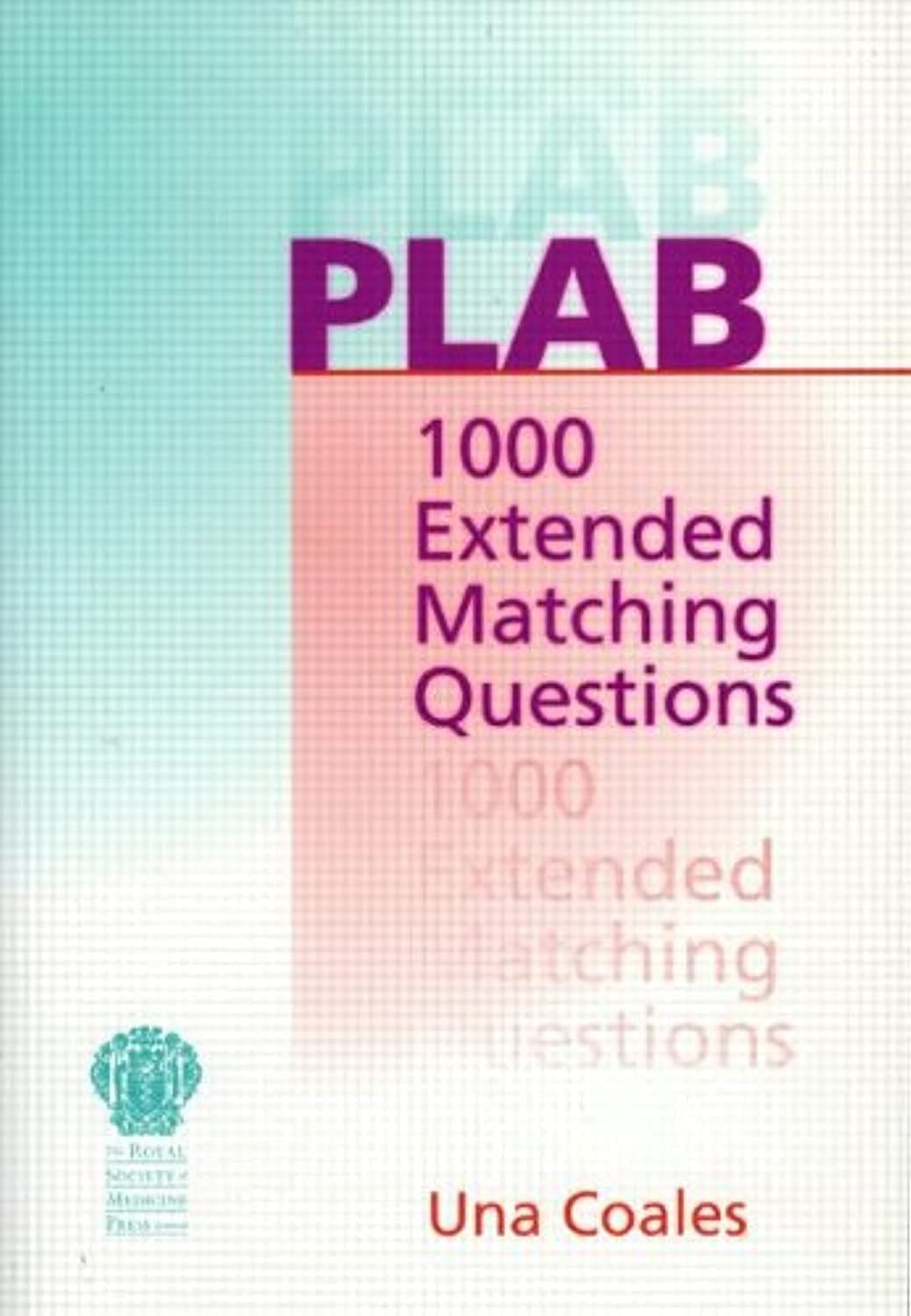 PLAB: 1000 Extended Matching Questions 1st Edition