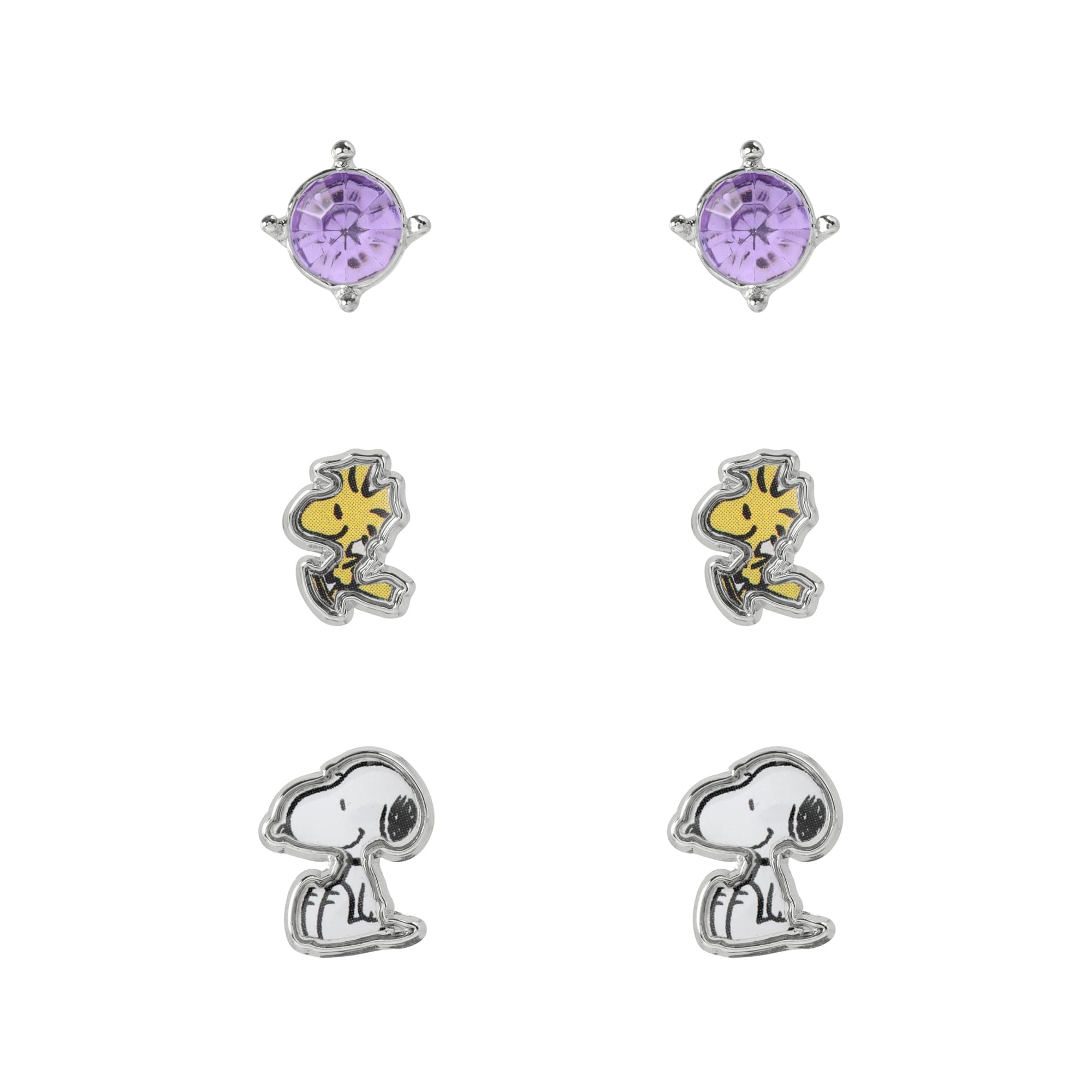 Snoopy 3 Pairs Earring Set SH00901RL.PH