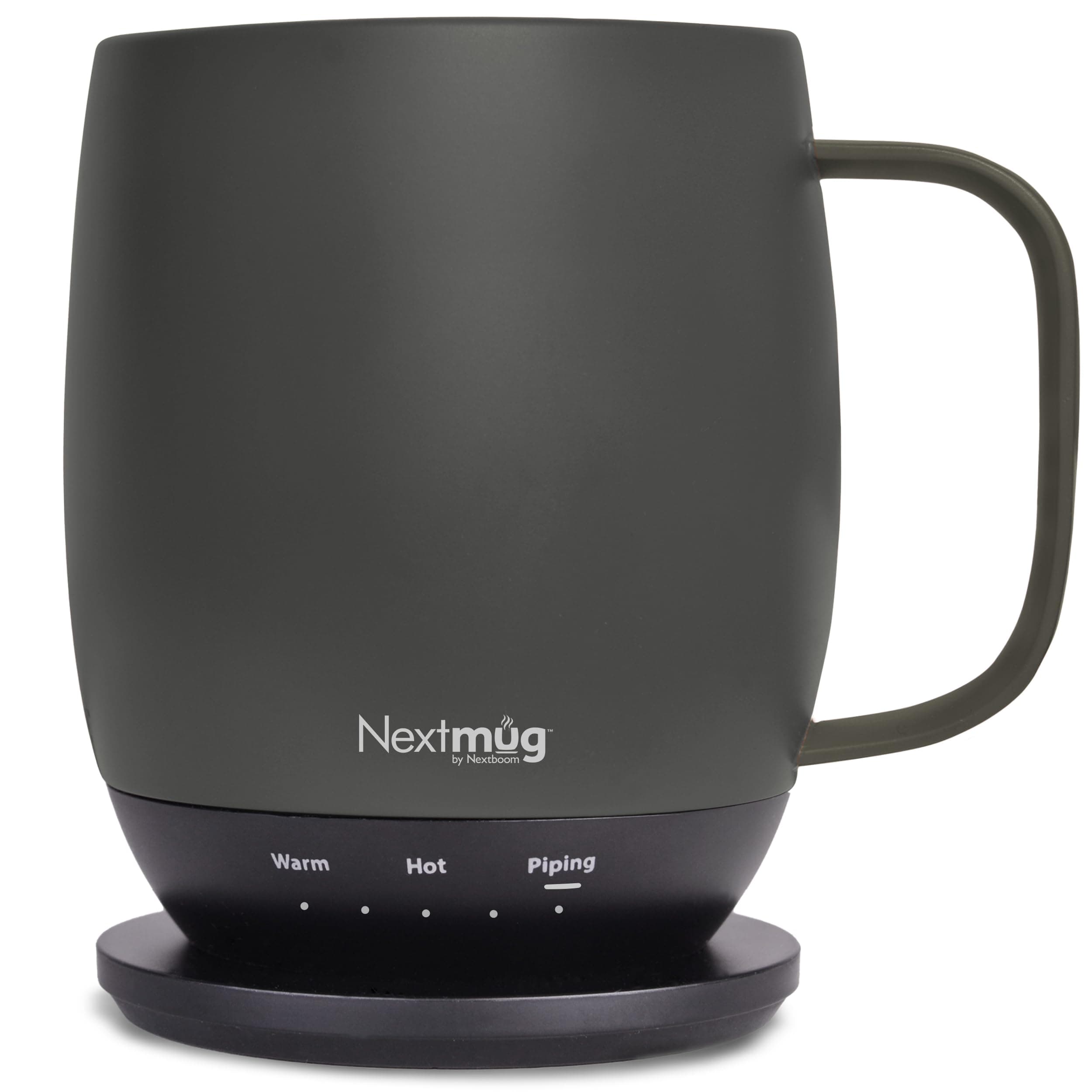 Nextmug - Temperature-Controlled, Self-Heating Coffee Mug (Graphite - 14 oz.)