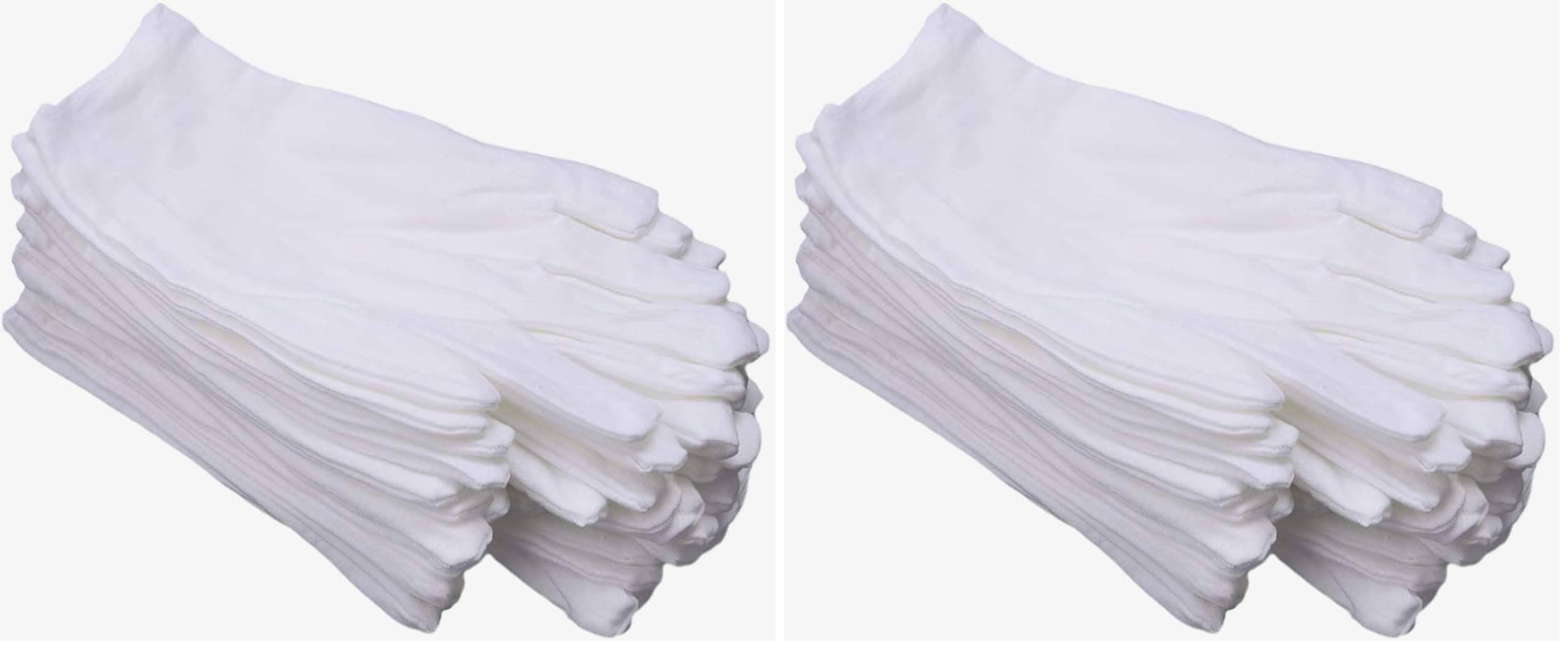 White Soft 100% Cotton Work/Lining Glove