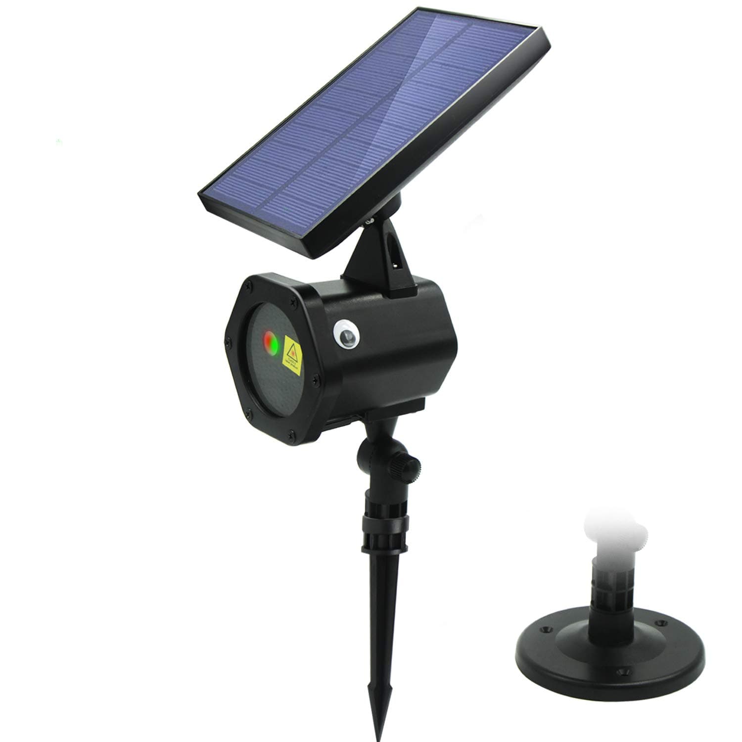 Solar Laser Lights - [Upgraded Version] Solar Christma s Lights Red Green Dancing Lights Waterproof Outdoor Laser Lights Projector with for Holiday, Party, Wedding, Disco By DAMON Style