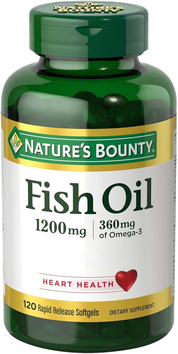 Fish Oil 1200 mg, 120 Count