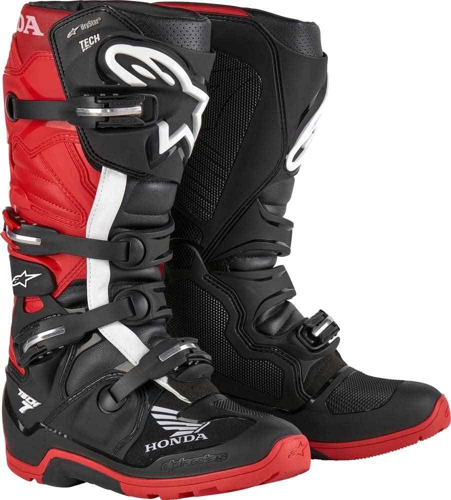 Alpinestars Tech 7 Enduro Motocross Boots Grey Size